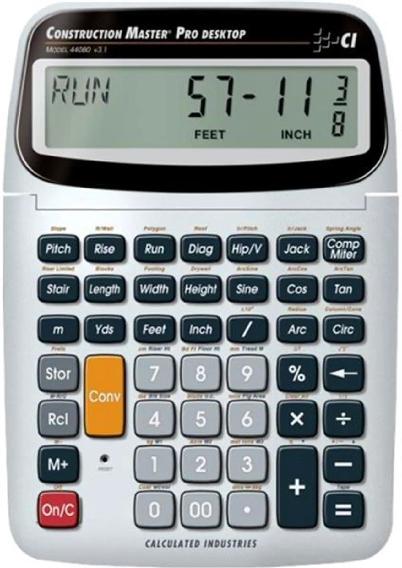 Alt view image 3 of 19 - Calculated Industries Construction Master 44080 11-digit Construction