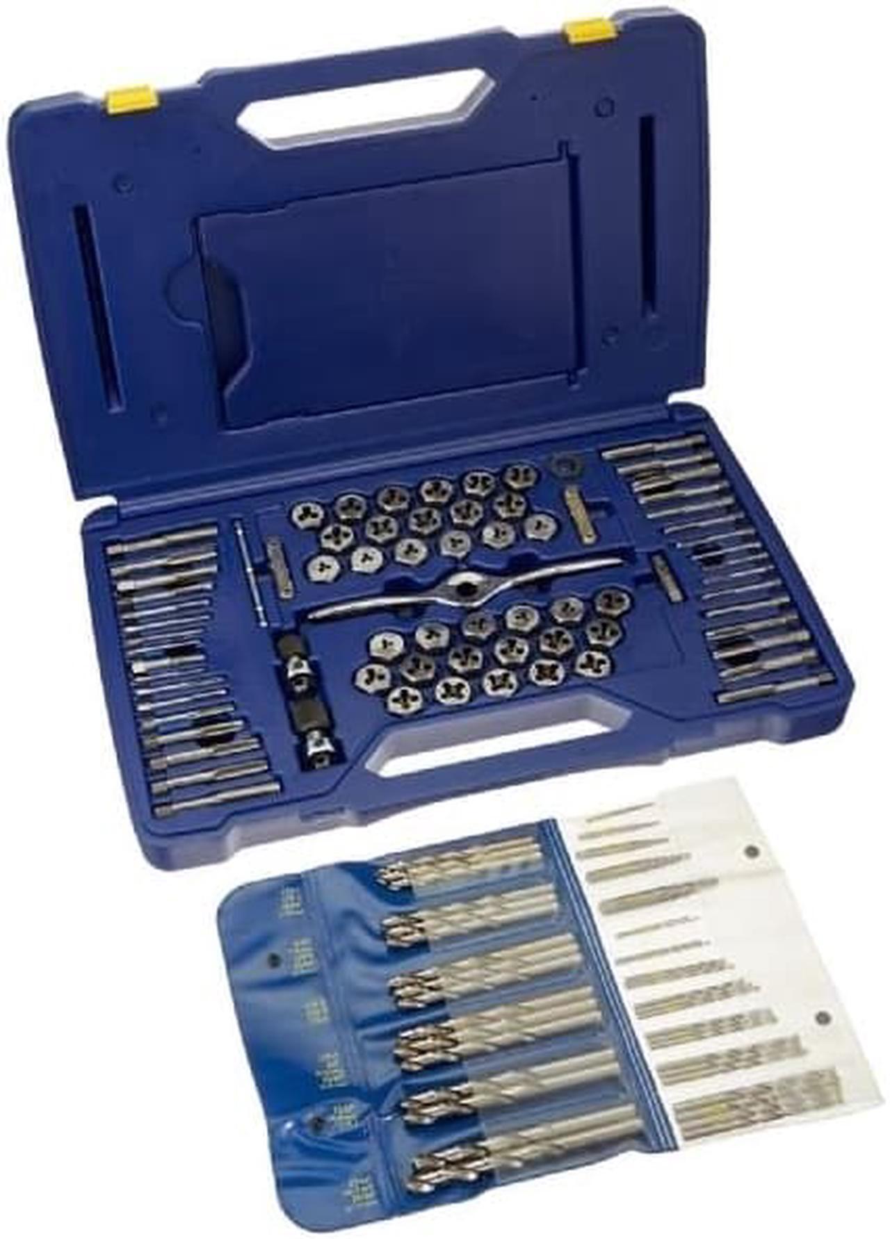 Alt view image 6 of 8 - Hanson HAN1813817 116 Piece Tap/Die/Drill Deluxe Set with PTS Handle