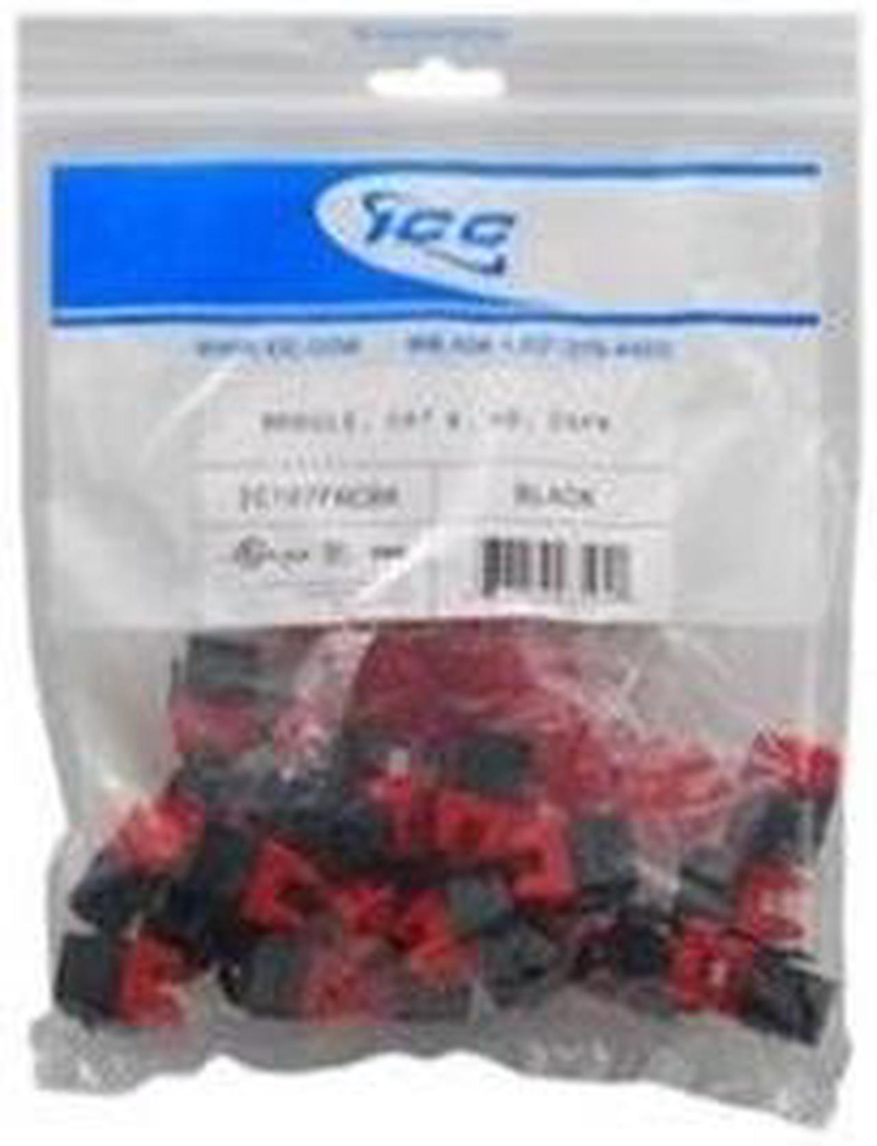 Alt view image 2 of 5 - ICC Cat-6 3/4 in. Nonmetallic Module Jack