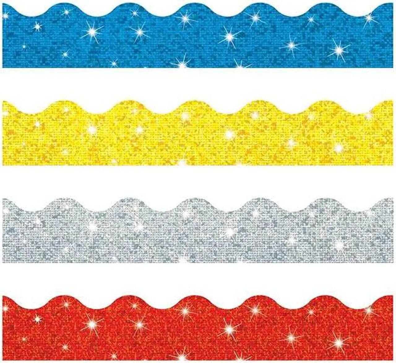 Alt view image 3 of 11 - Trend Terrific Trimmers Sparkle Border Variety Pack 2 1/4 x 39 Panels Asstd 40