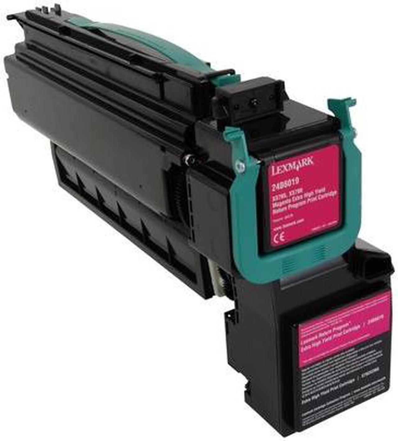 Main image of LEXMARK XS795, XS798 MAGENTA EXTRA HIGH YIELD RETURN PROGRAM PRINT CARTRIDGE