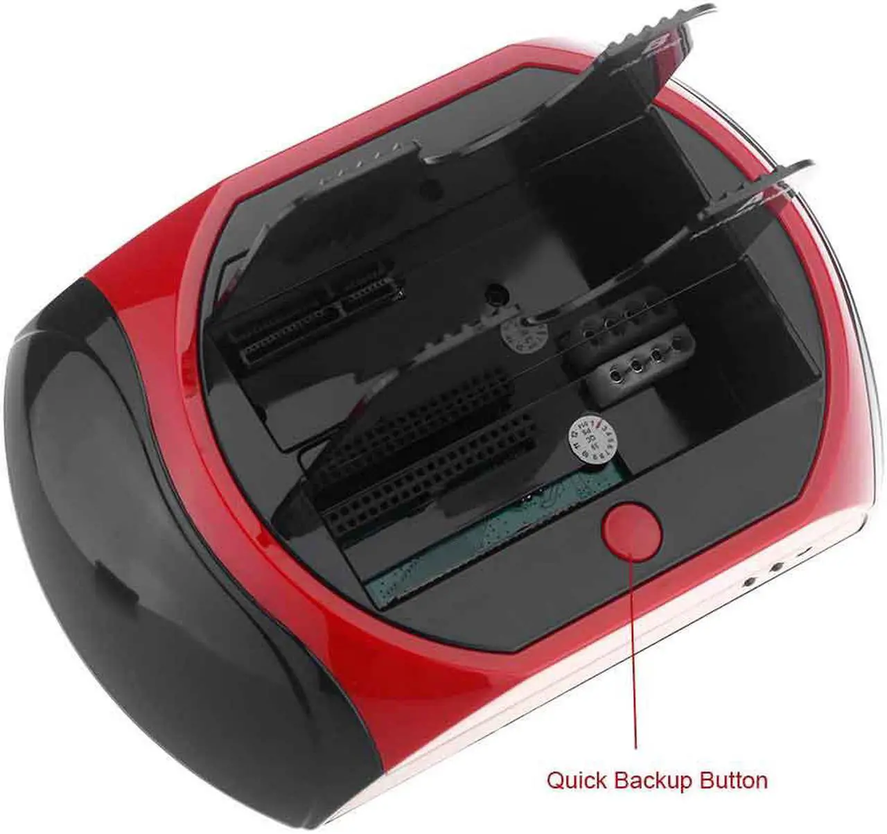 Alt view image 7 of 7 - All in 1 HDD Docking Dual Double  2.5"/3.5" IDE SATA USB 3.0 / 2.0 Dock Station US Plug