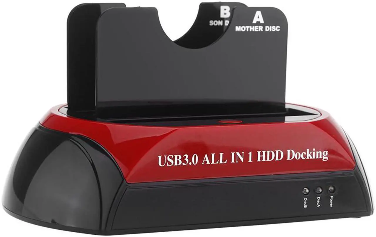 Main image of All in 1 HDD Docking Dual Double  2.5"/3.5" IDE SATA USB 3.0 / 2.0 Dock Station US Plug