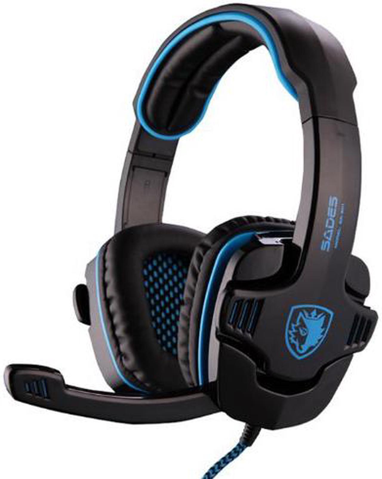 Main image of Sades SA-708 Game Earphone Headset Headphone with Microphone for PC Computer Gaming