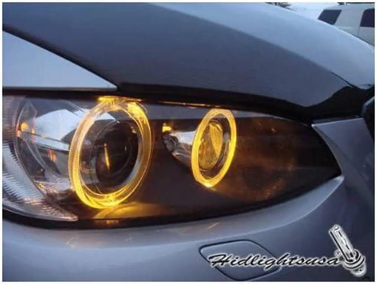 Alt view image 5 of 7 - GP Thunder H4 3500k Golden Yellow JDM Xenon Halogen Lights Bulbs -12V 60/55W Made in S. Korea