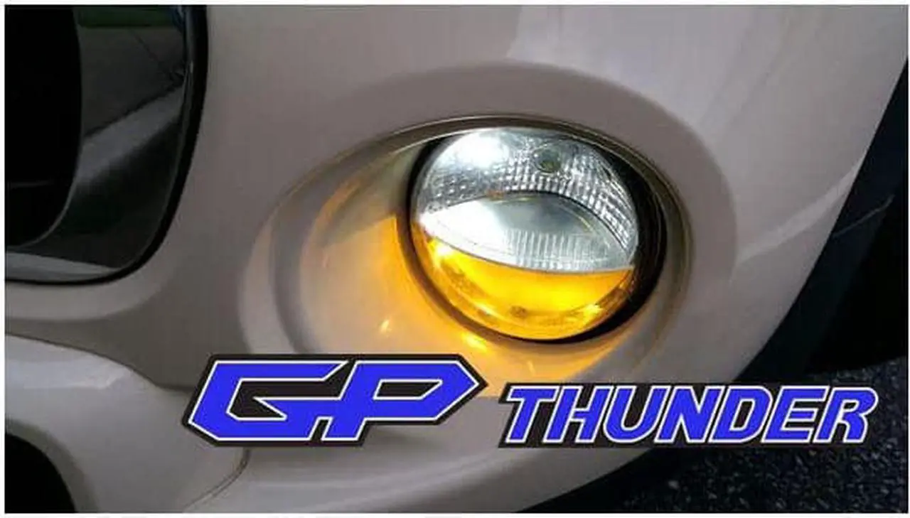 Alt view image 6 of 7 - GP Thunder H4 3500k Golden Yellow JDM Xenon Halogen Lights Bulbs -12V 60/55W Made in S. Korea