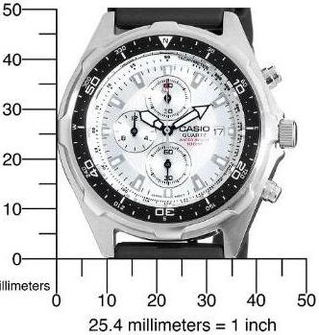 Alt view image 11 of 20 - Casio AMW330-7AV Men's Analog/Digital Dive Chronograph Resin Strap Sports Watch