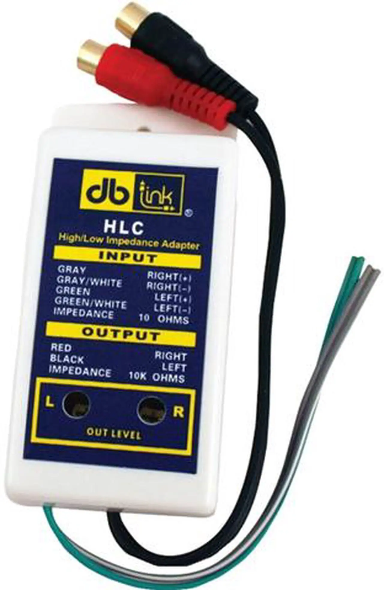 Alt view image 3 of 18 - DB LINK HLCB High/Low Converters with Adjustable Output Level, 10 pk