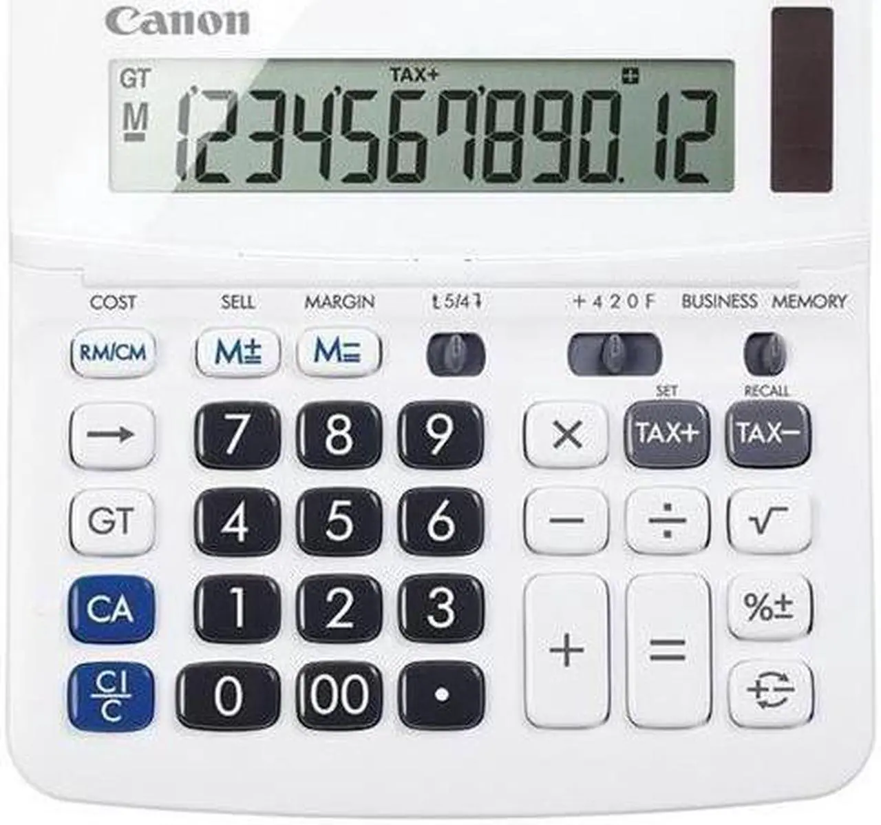 Main image of Canon TX-220TSII Portable Display Calculator 12-Digit LCD 0633C001