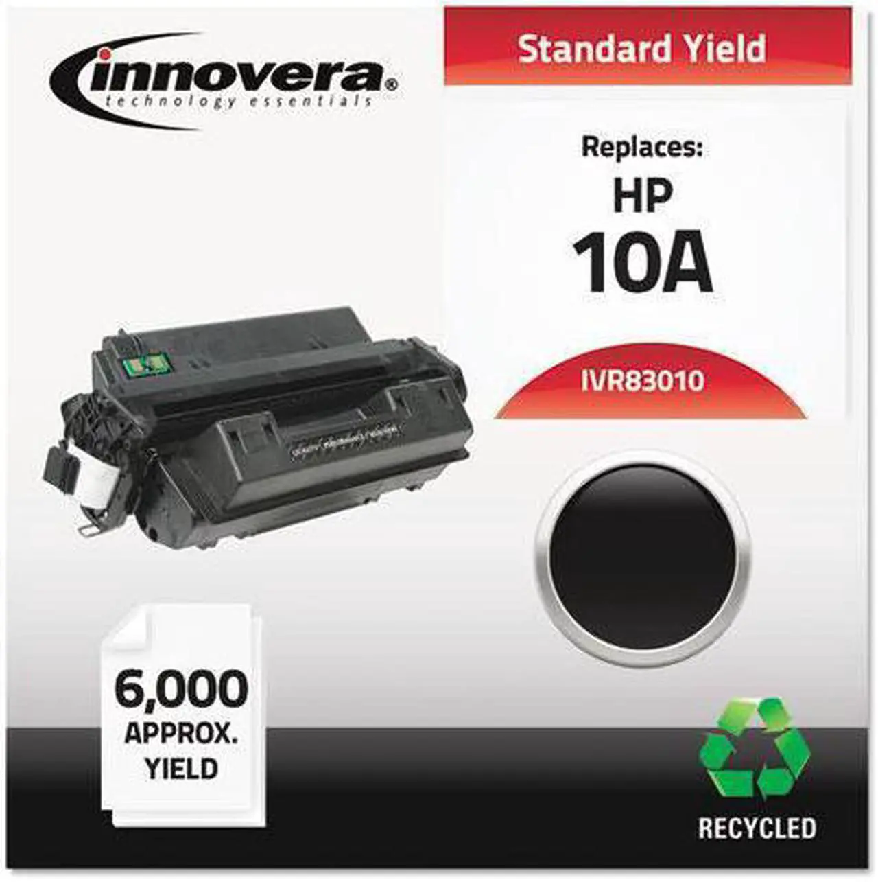 Alt view image 2 of 19 - Innovera Compatible Black Toner Cartridge (Alternative for HP 10A/Q2610A)