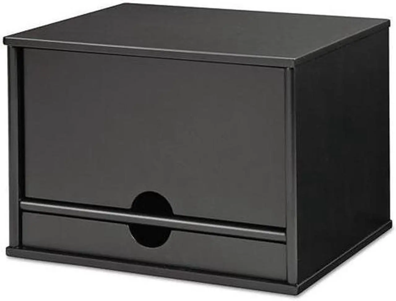 Alt view image 6 of 20 - Victor Wood Desktop Organizer, Midnight Black Collection - by Victor Technology