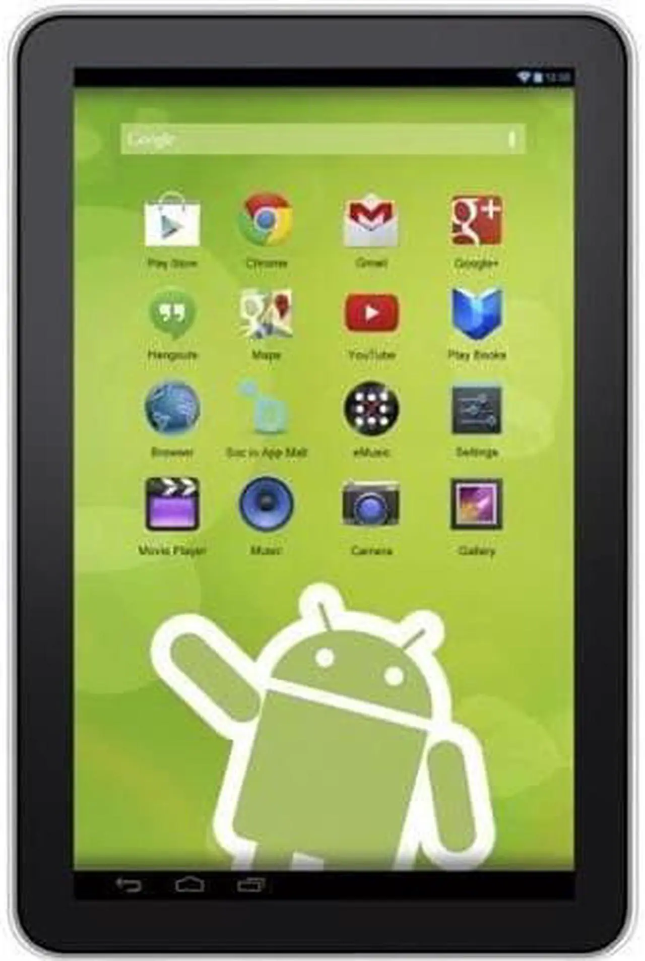 Alt view image 3 of 8 - Zeki TBQG1084B 10" Quad Core Google(R) Tablet