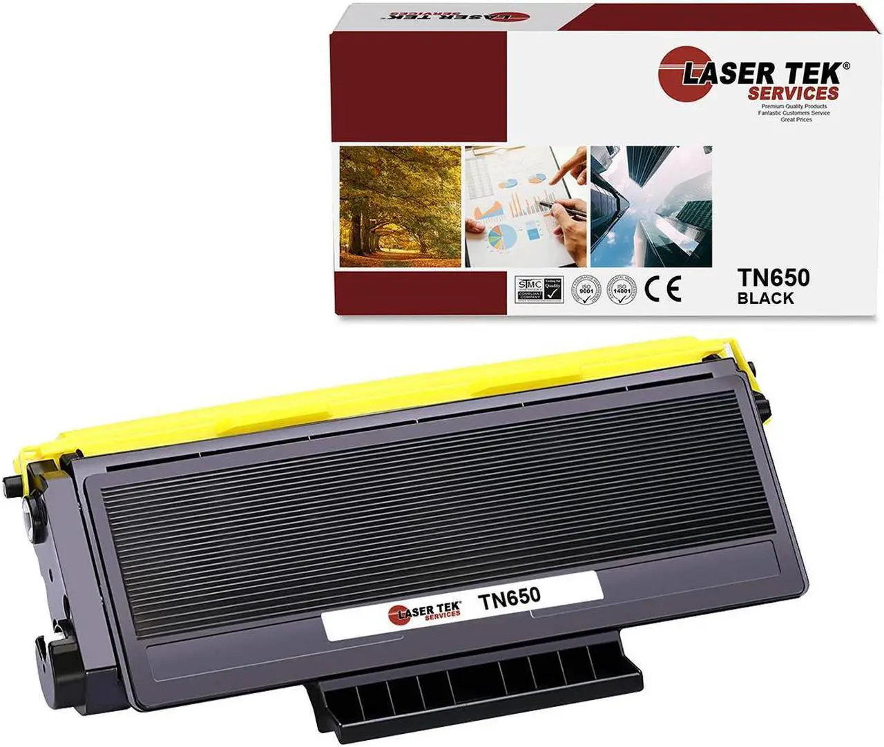Main image of LTS TN-650 Black Compatible for Brother HL5340D 5370DW MFC8480DN Toner Cartridge