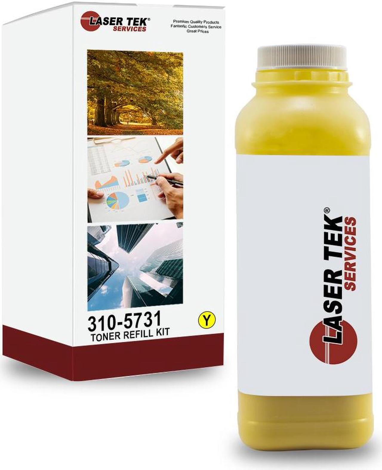 Main image of LTS 310-5731 Yellow Toner Refill Kit Compatible for Dell 3000 3000CN 3100