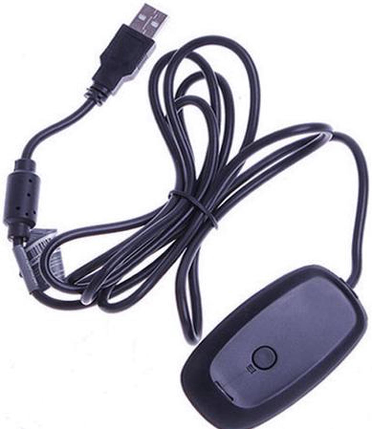 Alt view image 2 of 4 - Black PC Wireless Controller Gaming Receiver Adapter For Microsoft XBOX 360