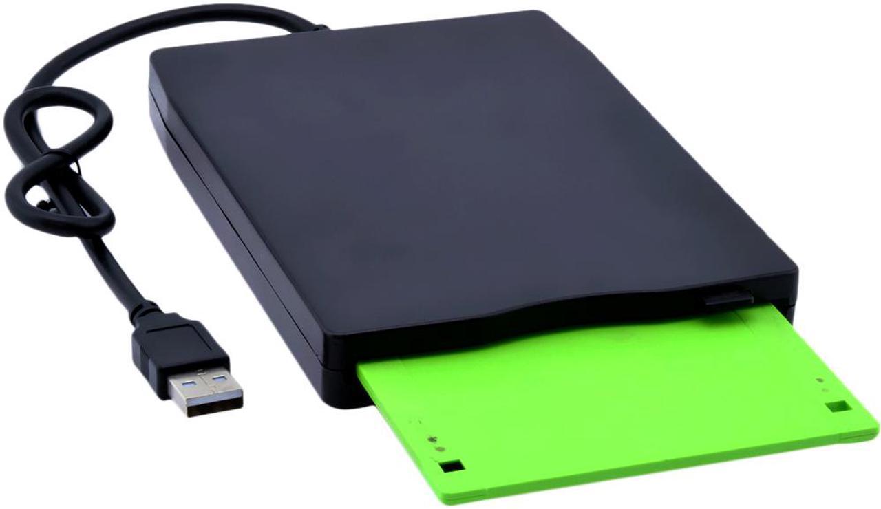 Slim 3.5" Inch USB 1.44MB Portable External Floppy Drive Disk for PC Laptop Desktop