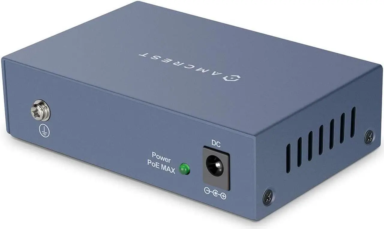 Alt view image 2 of 4 - Amcrest AMPS5E4P-At-65 5-Port PoE+ Power Over Ethernet Poe Switch