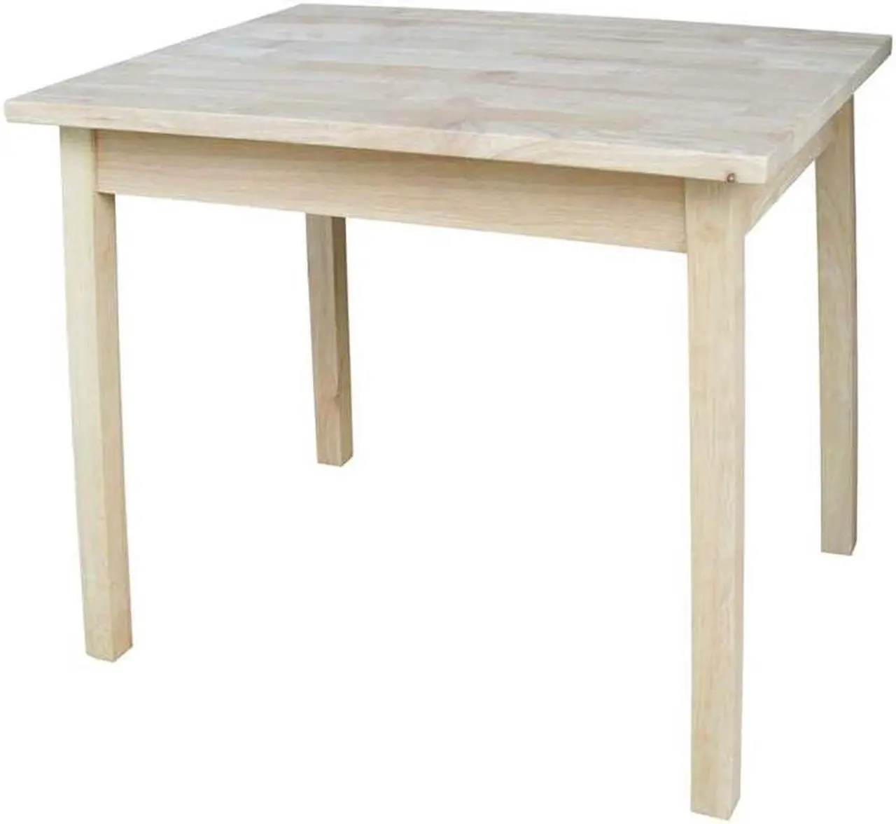 Alt view image 2 of 10 - International Concepts Juvenile Child's Table Unfinished - JT-2026