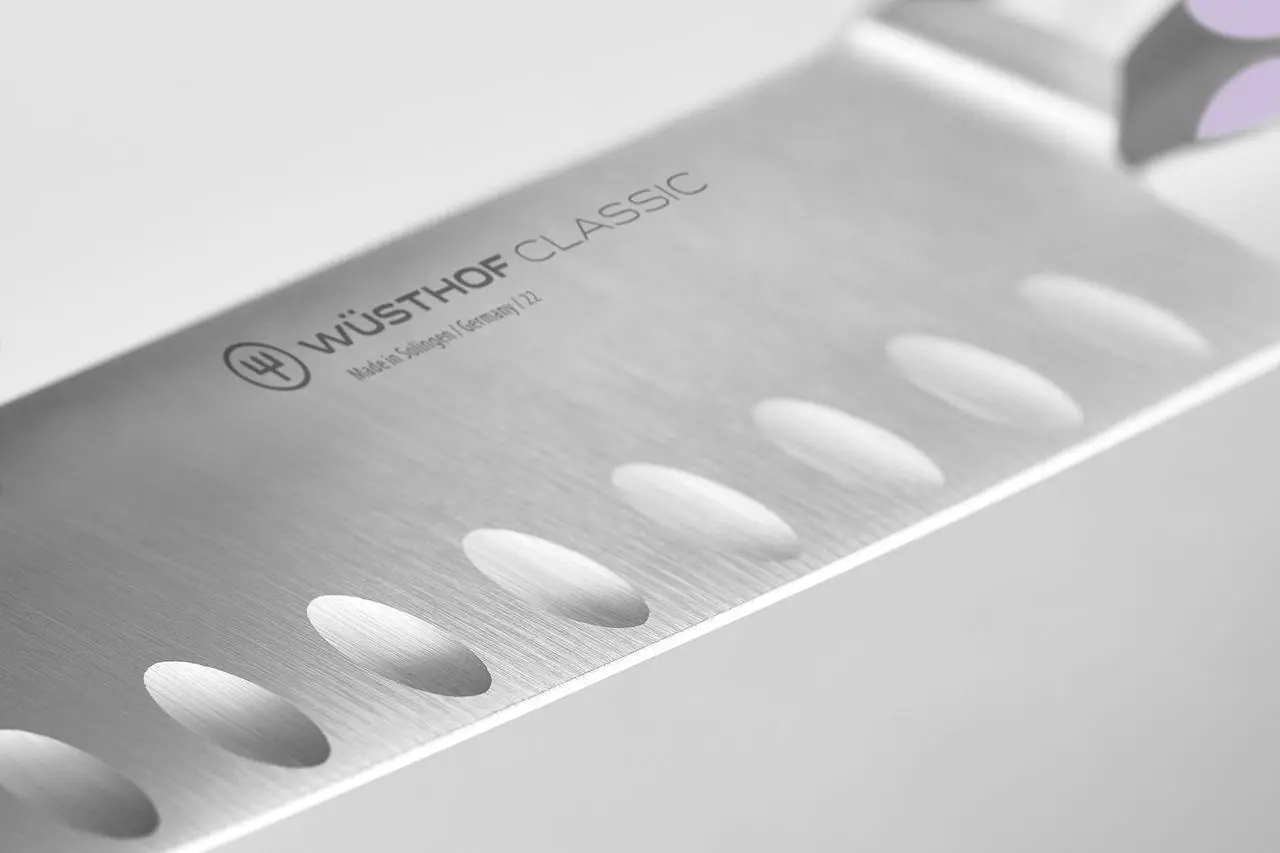 Alt view image 2 of 5 - Wusthof Classic 7-Inch Santoku Knife, Purple Yam