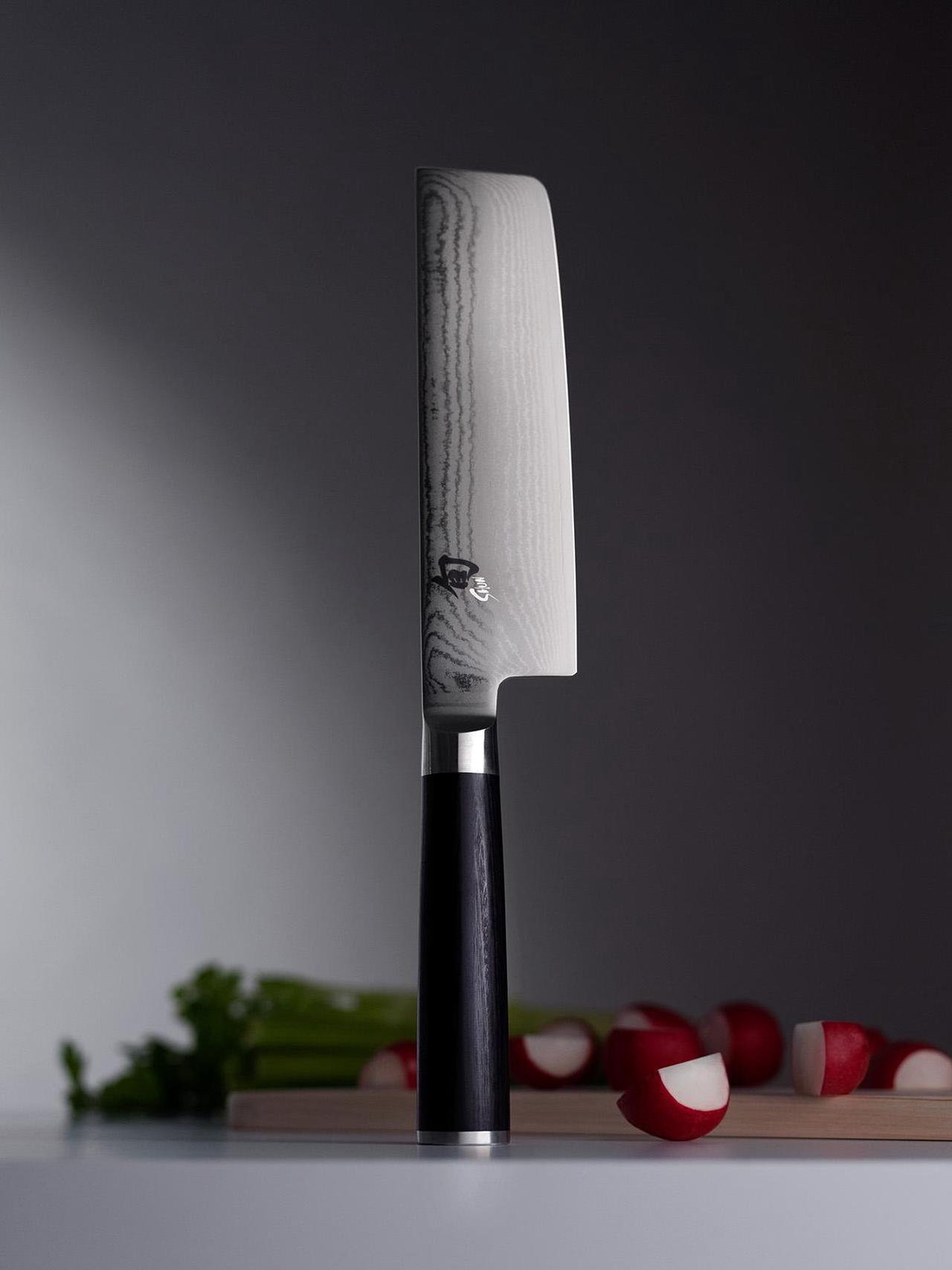 Alt view image 15 of 15 - Shun 6.5-in. Classic Nakiri Vegetable Knife
