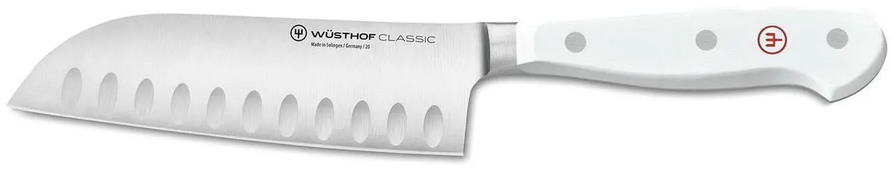 Main image of Wusthof Classic White 5 Inch Santoku Knife