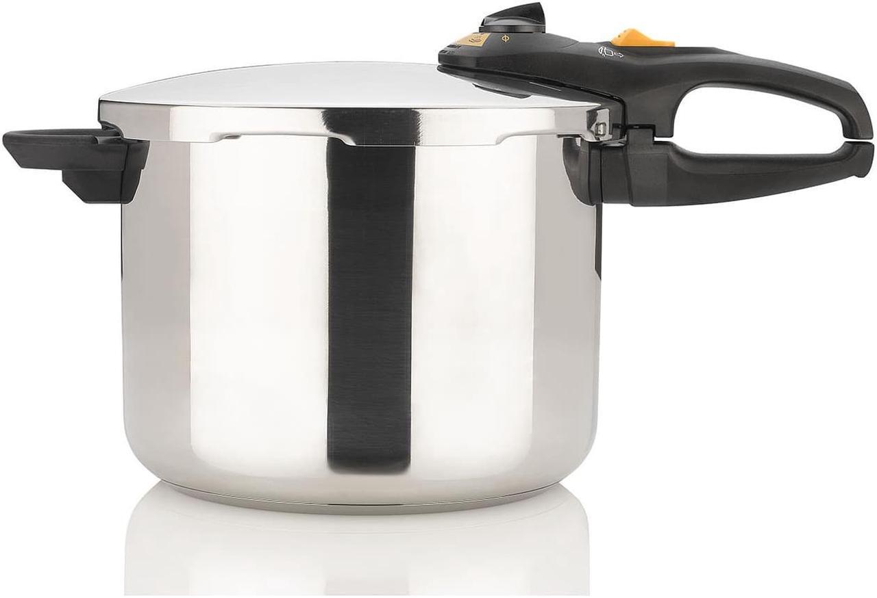 Alt view image 8 of 9 - Fagor Duo Stainless Steel 8 Quart Pressure Cooker 918060787