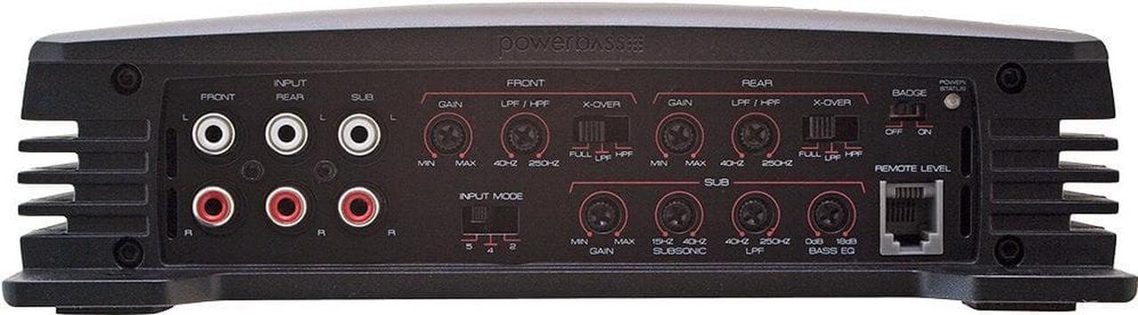 Alt view image 3 of 9 - Powerbass 5 Channel Amplifier