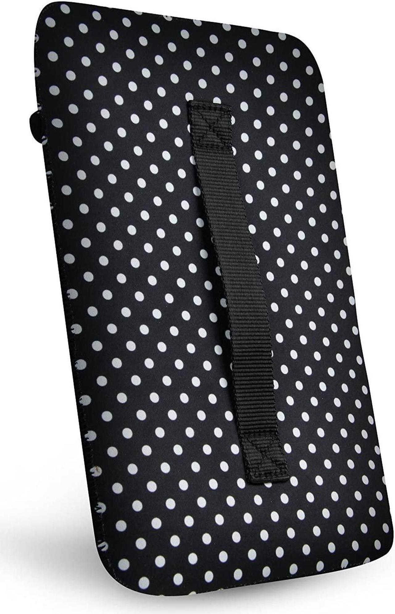 Alt view image 5 of 7 - USA Gear Neoprene Protective Sleeve Case for Wacom Drawing Pen Pads and 10" Tablets w/Zipper Pocket & Carrying Handle – Fits Intuos Draw, Art, Photo, 3D, Comic, Bamboo, Pen and Touch (Polka Dot)