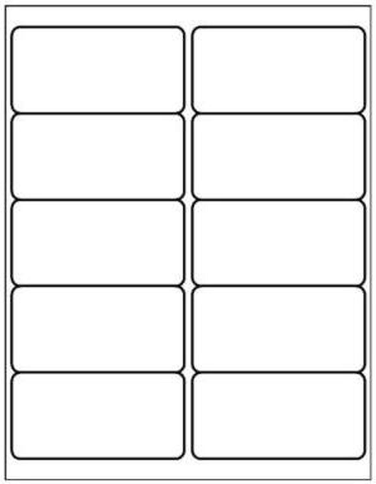 Main image of 5000 Avery 5163 5963 Compatible Adhesive Address Labels ( Inkjet/Laser ) 2"x4"
