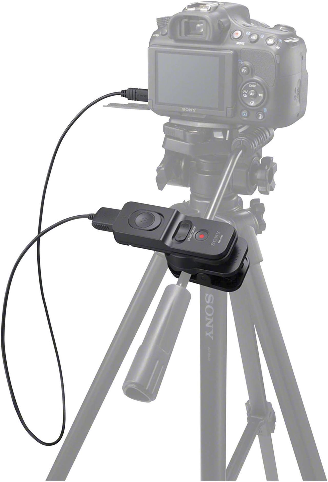 Alt view image 3 of 20 - Sony RM-VPR1 Remote Control with Multi-terminal Cable for Select Sony Cameras