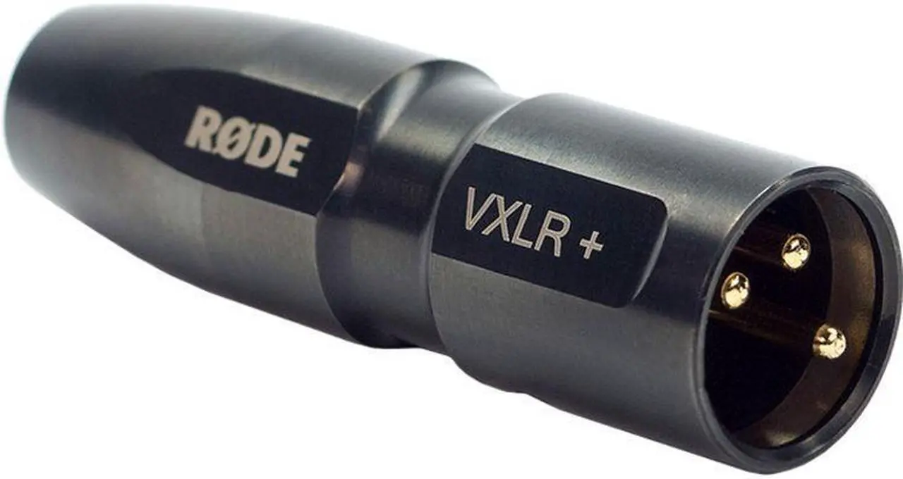 Main image of Rode VXLR+ Minijack to XLR Adapter with Power Convertor for VideoMic, VideoMicro, VideoMic Pro+ and VideoMic GO Microphones