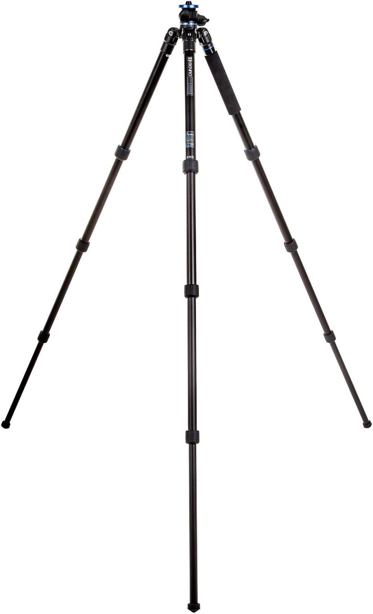 Alt view image 2 of 20 - Benro Go Plus FGP28A 4-Section Al Travel Tripod with Monopod, 65.2" Height