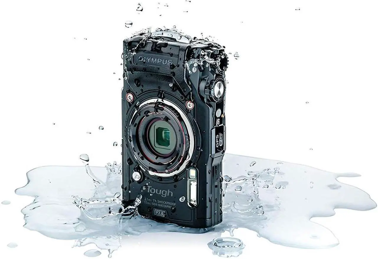 Alt view image 3 of 20 - Olympus Tough TG-6 Waterproof Camera, Black (050332192430)