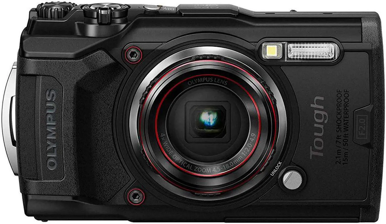 Alt view image 2 of 20 - Olympus Tough TG-6 Waterproof Camera, Black (050332192430)
