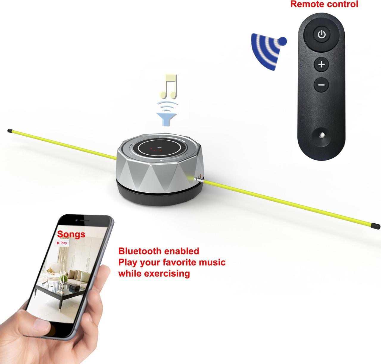 Alt view image 5 of 5 - Carepeutic Smart Jump Rope Workout Machine with Bluetooth Enabled