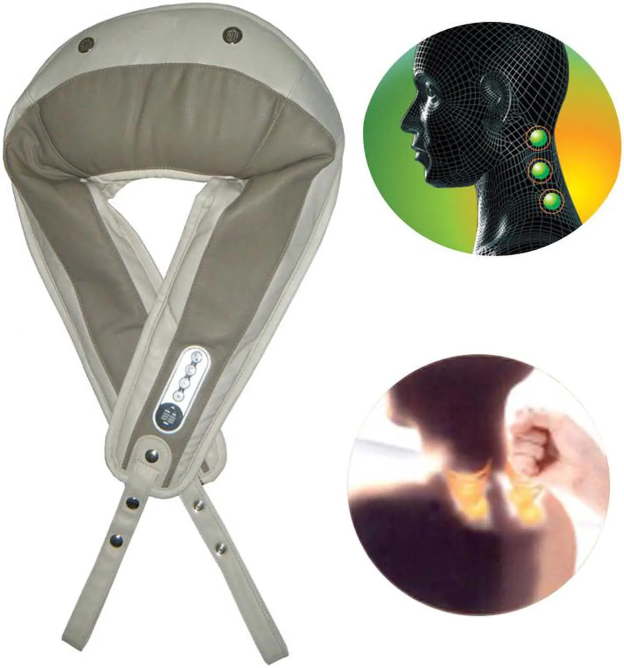 Alt view image 2 of 3 - Carepeutic KH229N02 Percussive Neck & Shoulder Massager
