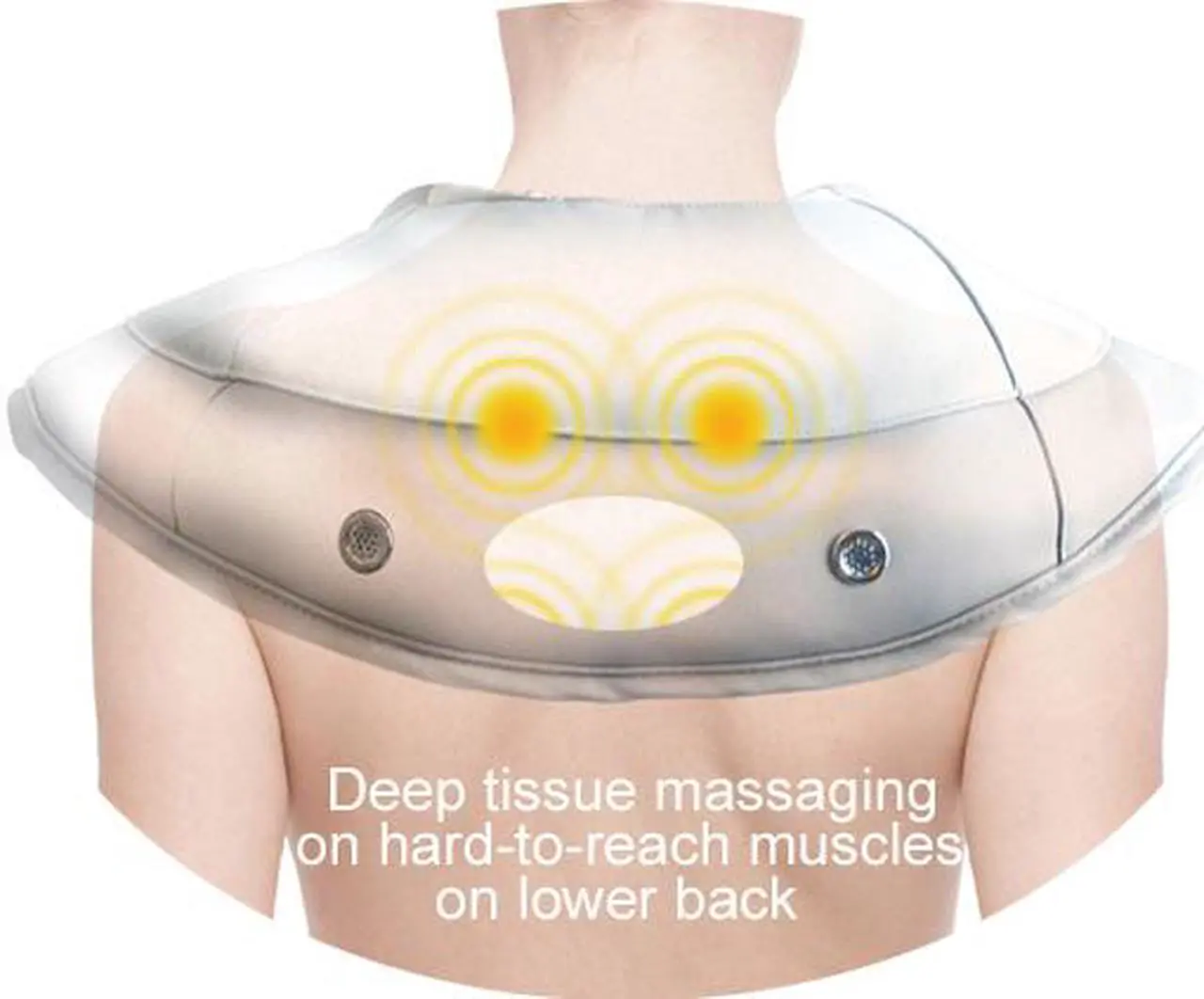 Alt view image 3 of 3 - Carepeutic KH229N02 Percussive Neck & Shoulder Massager
