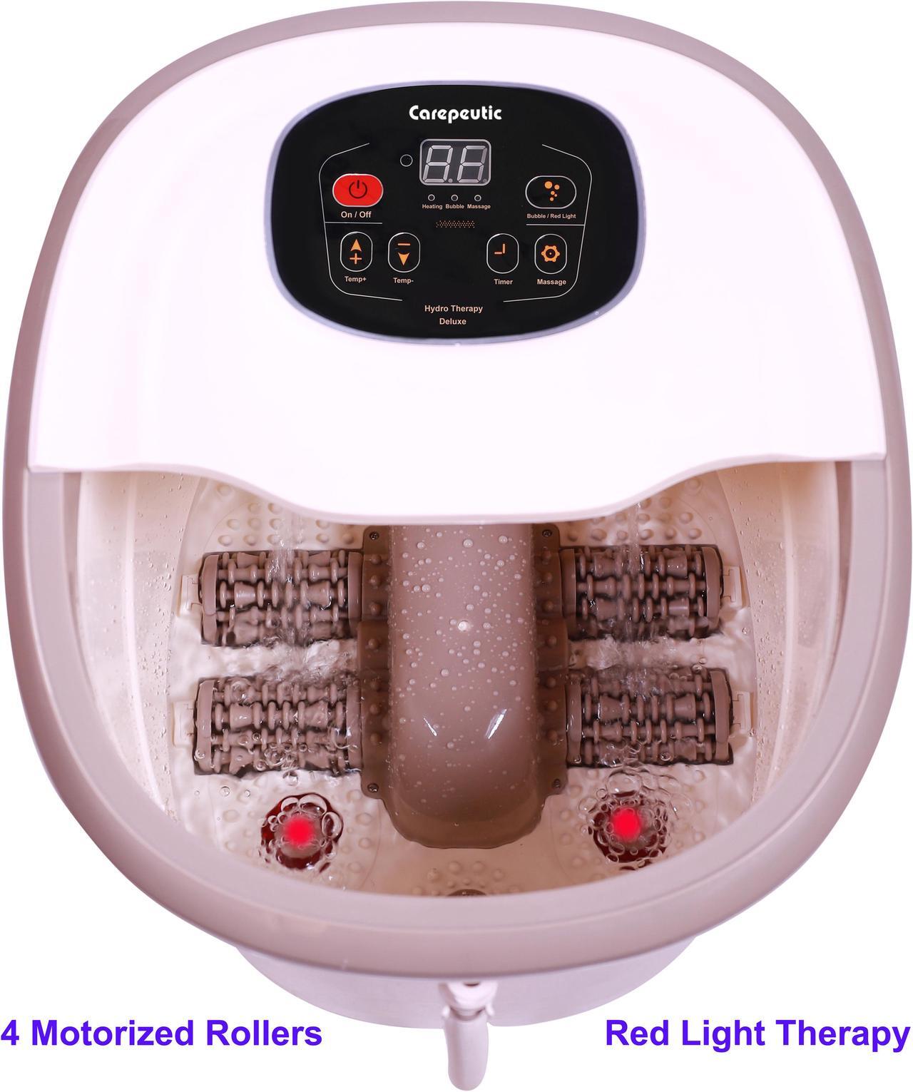 Alt view image 7 of 7 - Carepeutic Deluxe Foot and Leg Spa Bath Massager