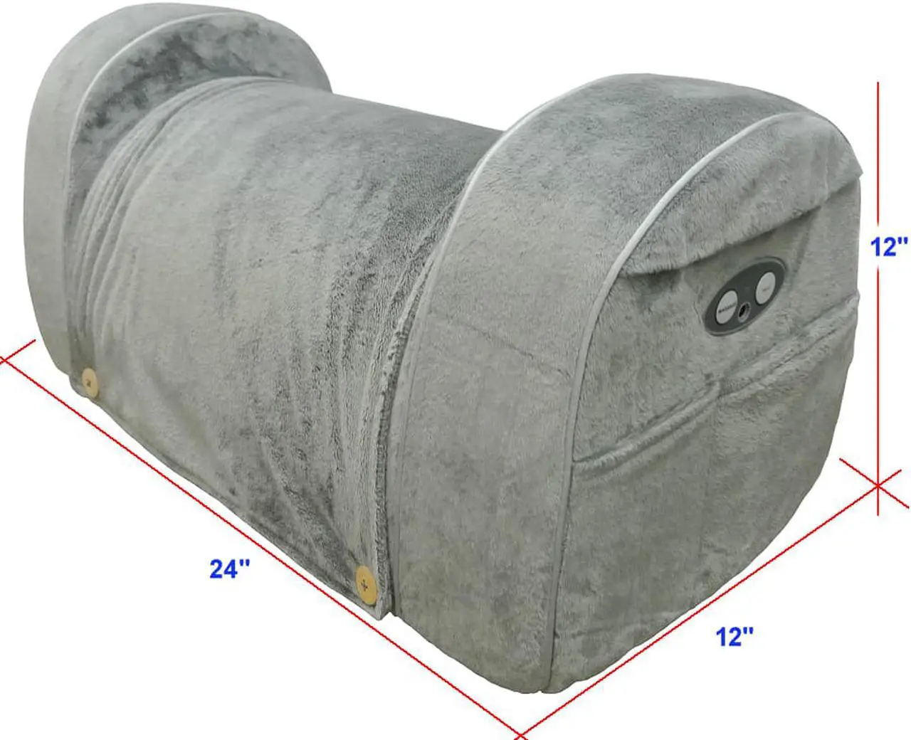 Alt view image 5 of 6 - Carepeutic KH285 Knee Rest Wedge with Heated Comfort Massage
