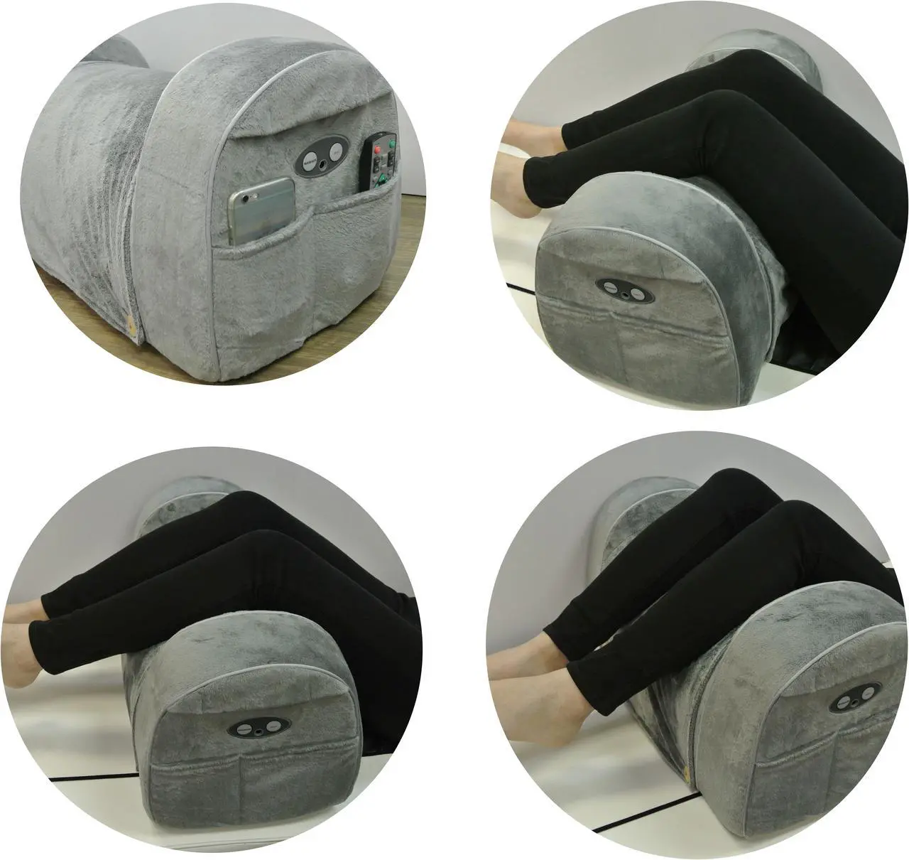 Alt view image 6 of 6 - Carepeutic KH285 Knee Rest Wedge with Heated Comfort Massage