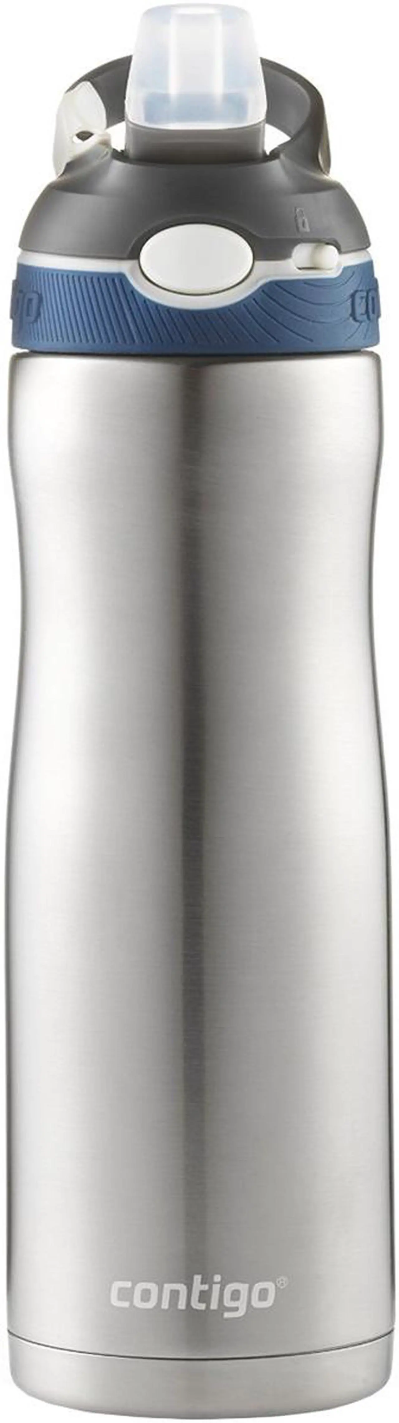 Alt view image 4 of 12 - Contigo 20 oz. Ashland Chill Autospout Stainless Steel Water Bottle - Monaco
