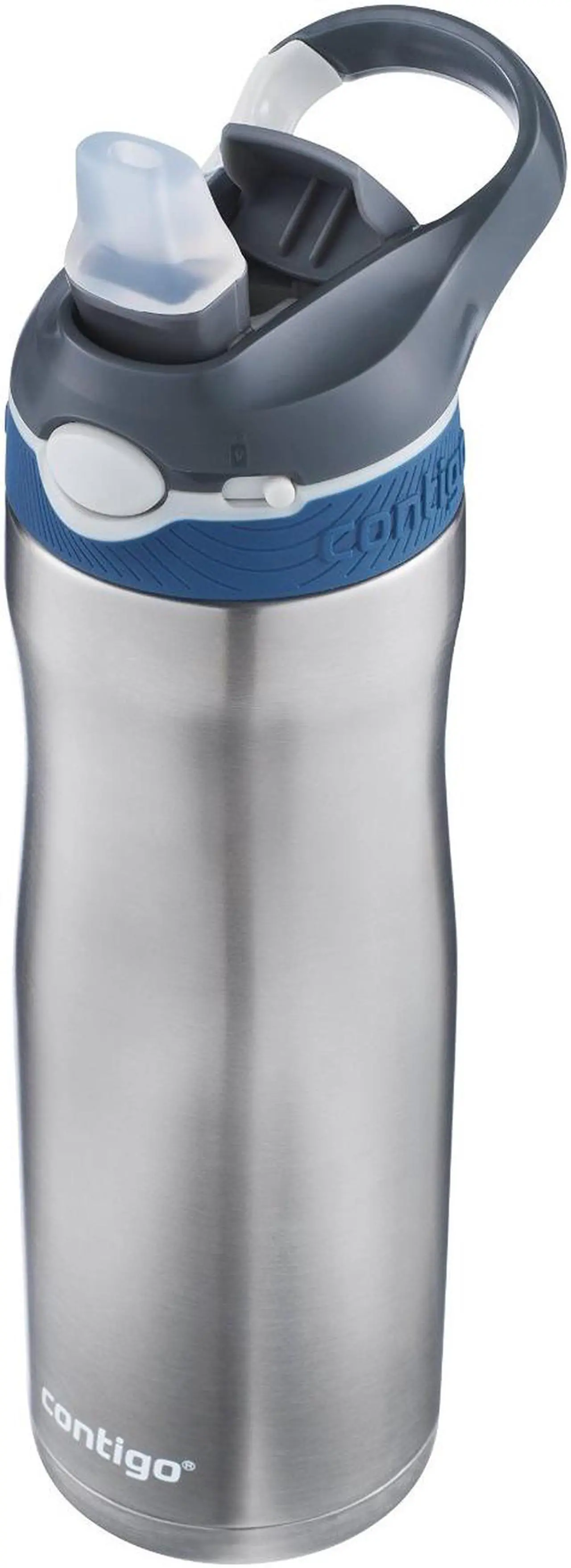 Alt view image 5 of 12 - Contigo 20 oz. Ashland Chill Autospout Stainless Steel Water Bottle - Monaco