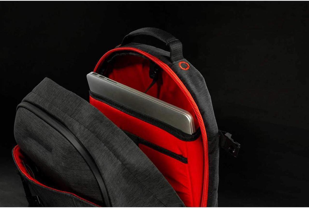 Alt view image 2 of 15 - Keysmart Urban 21 Commuter Backpack - Black