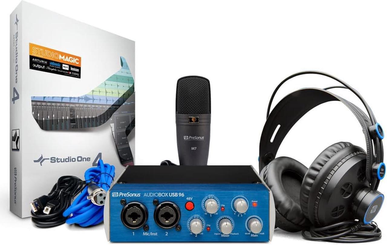 Alt view image 6 of 19 - Presonus Audiobox 96 Studio Audio Interface/Recording Bundle