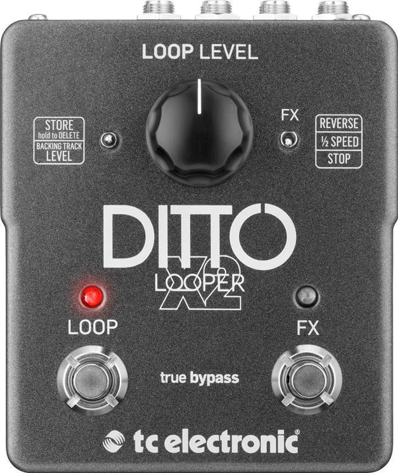 Alt view image 10 of 15 - TC Electronic Ditto X2 Looper Guitar Pedal