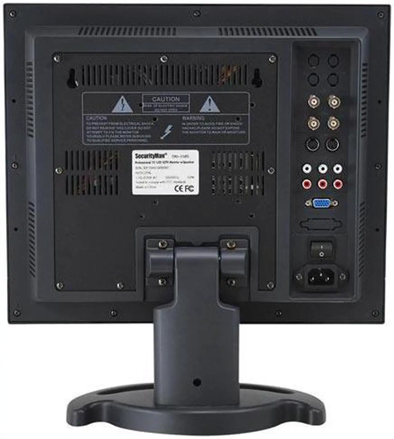 Alt view image 2 of 7 - SECURITYMAN SM-1580 PROFESSIONAL 15" LCD CCTV COLOR MONITOR WITH SPEAKER