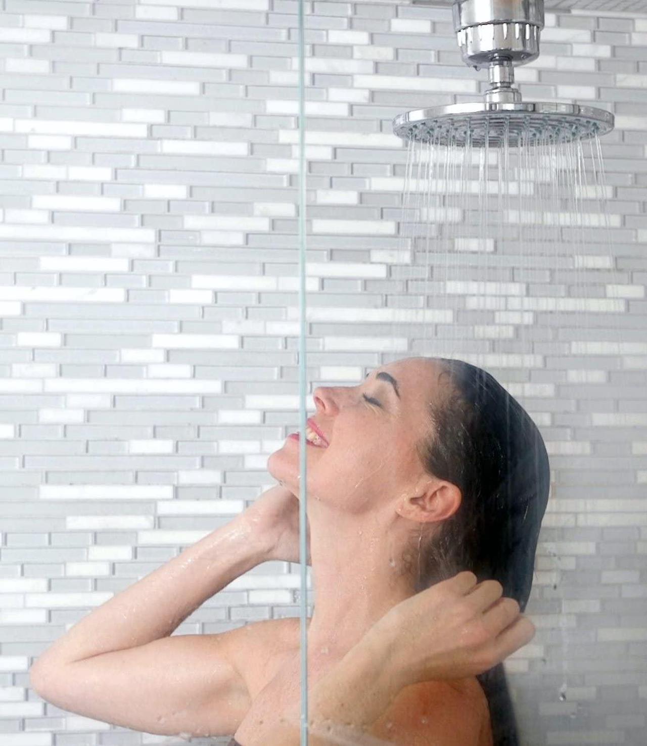 Alt view image 4 of 7 - Clean Stream Shower Head with Shower Filter