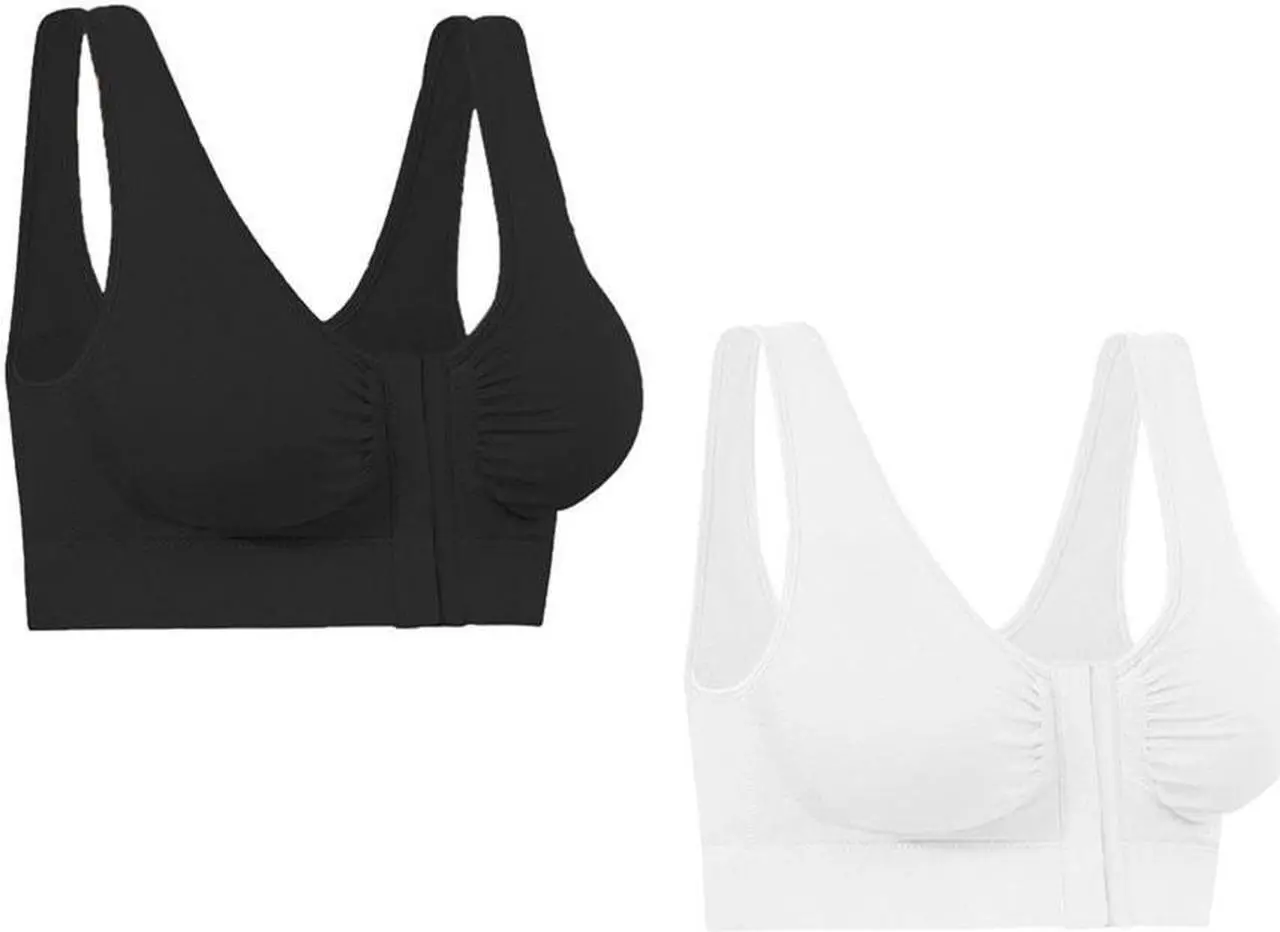 Alt view image 3 of 4 - Miracle Bamboo Comfort Bra Deluxe - Set of 2  - Medium (35-37")