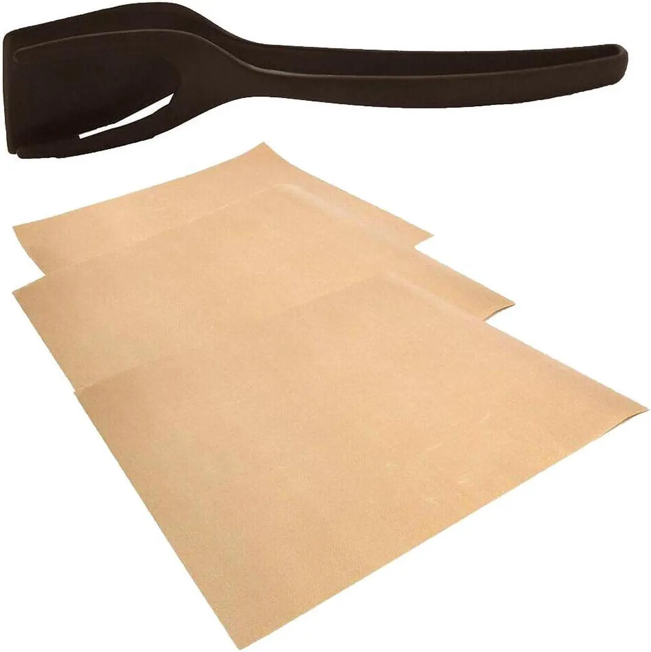 Main image of Yoshi Copper Grill and Bake Mat (3 Pack) and Bonus Flipper Spatula MO