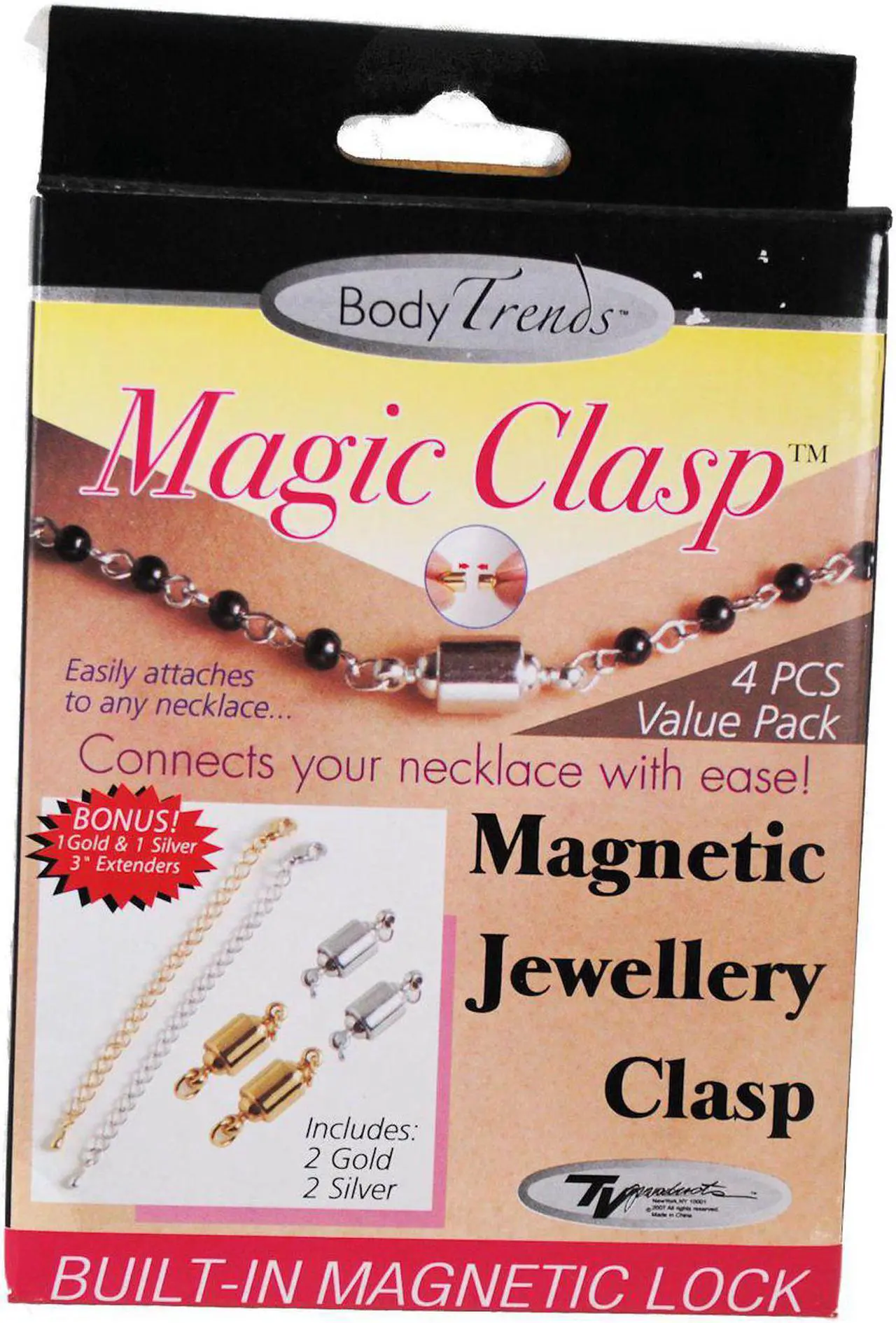 Main image of Body Trends Magic Clasp Magnetic Jewelry Clasps